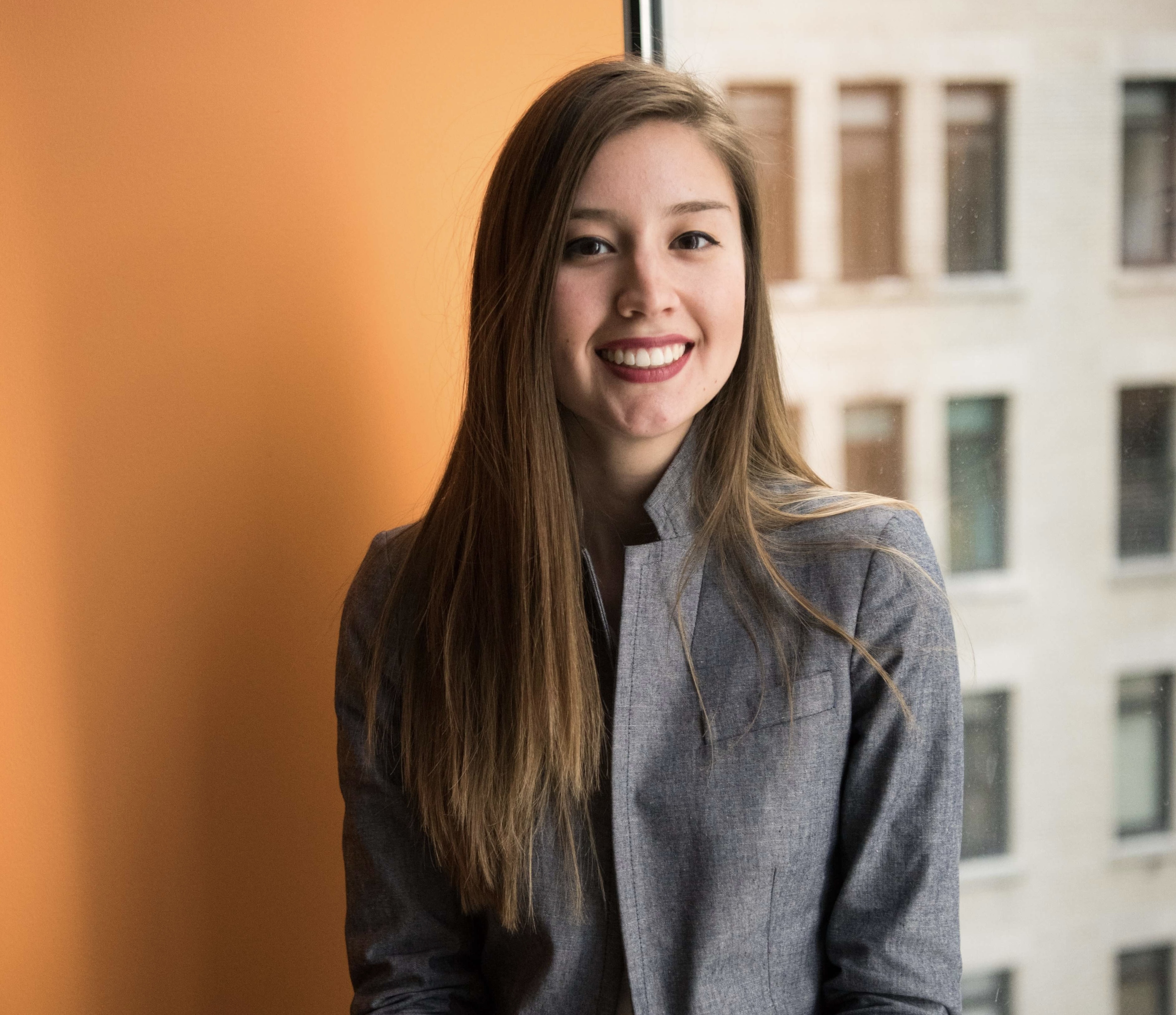 A good first impression by a young professional