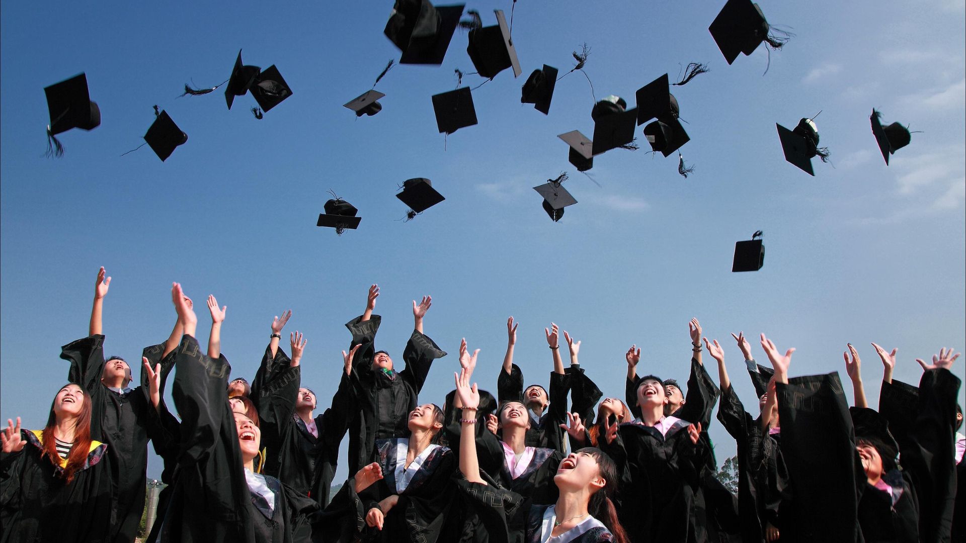 Students at graduation, many of which used the NSFAS to pay for their studies
