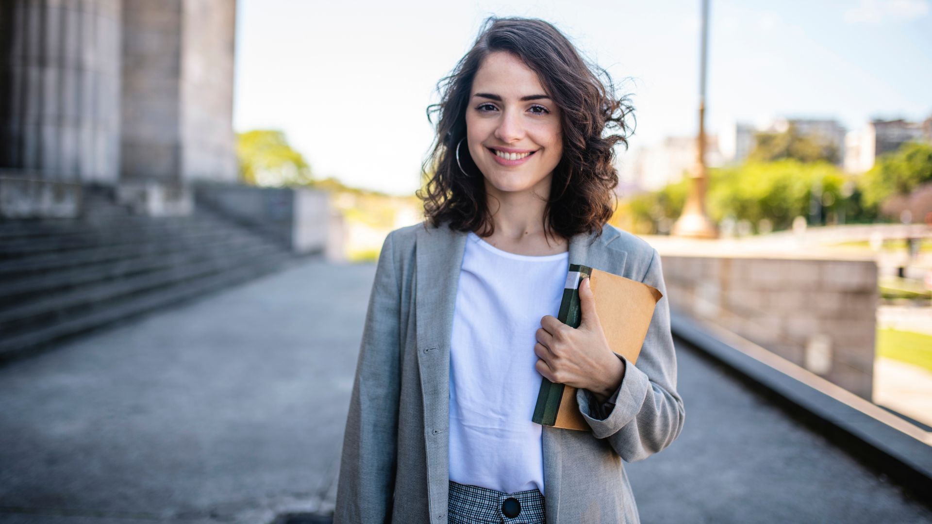 A law student who has developed good habits to make the journey easier
