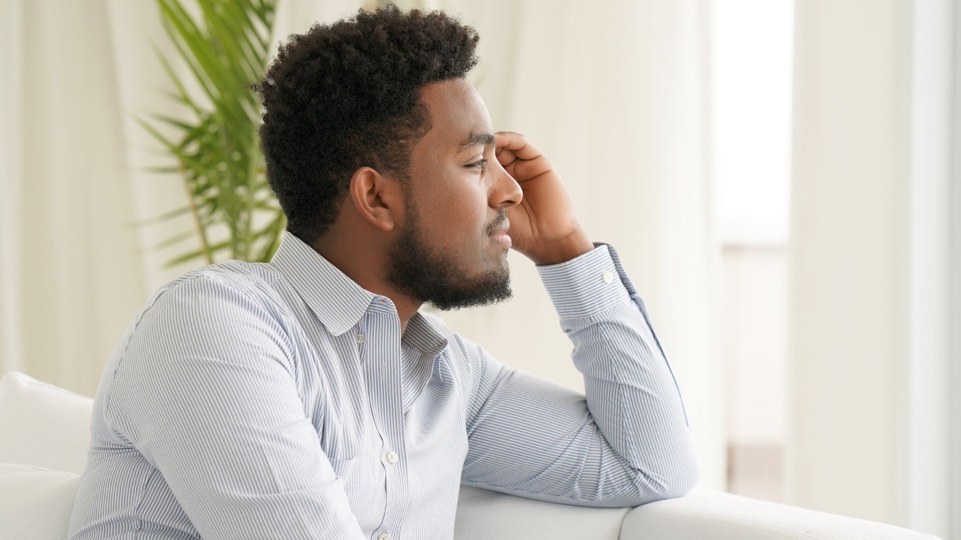 A man contemplating their next step after their business partners demise