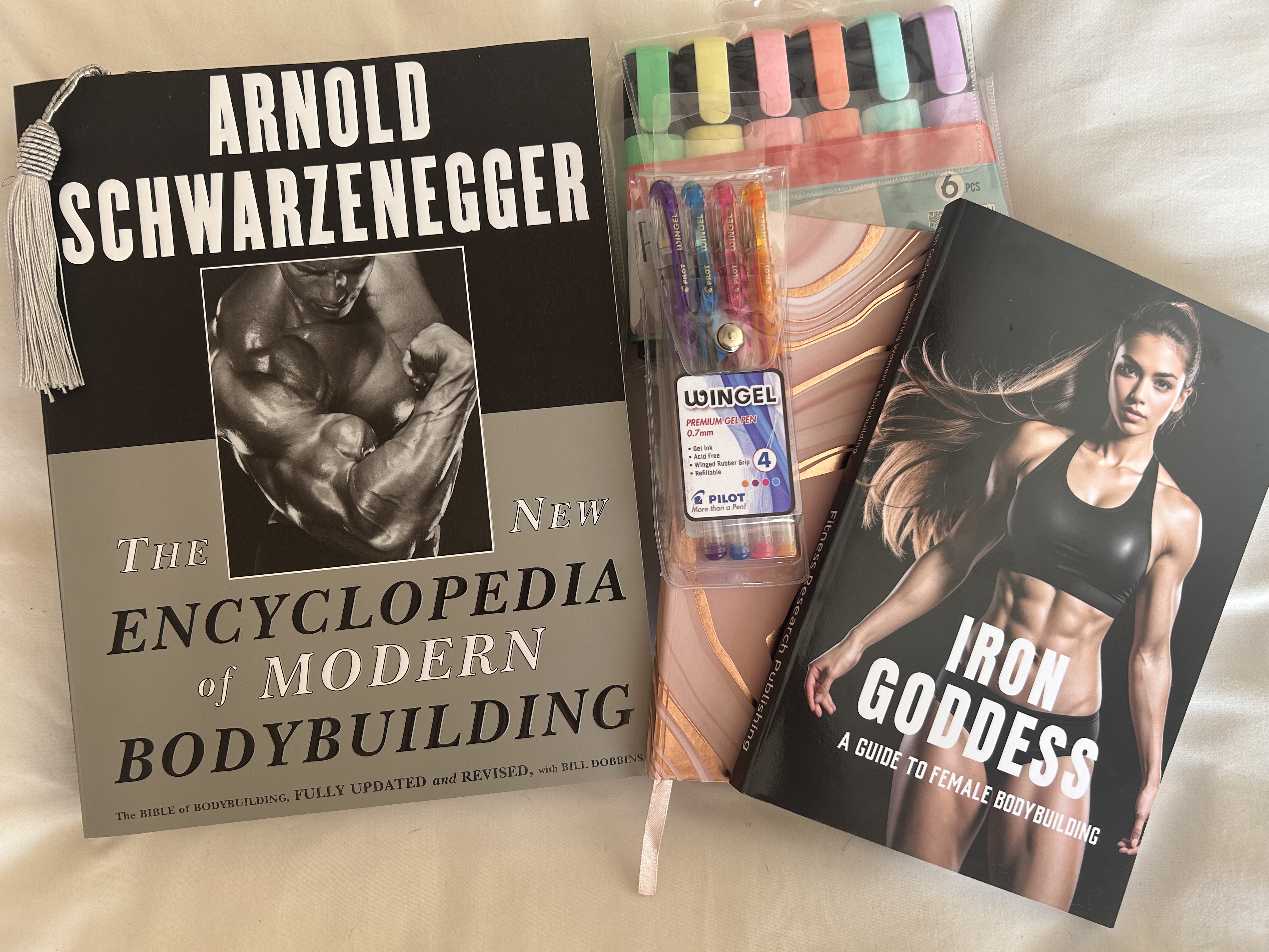 Some bodybuilding books