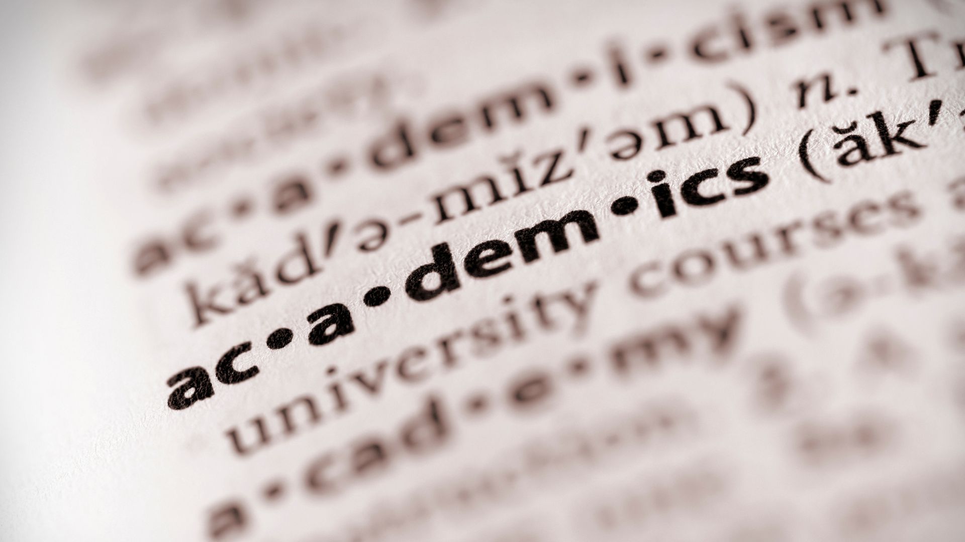 Transitioning to academics can be rewarding