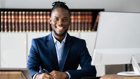 A legal professional with a valid fidelity fund certificate