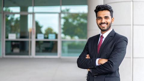 A young legal advisor