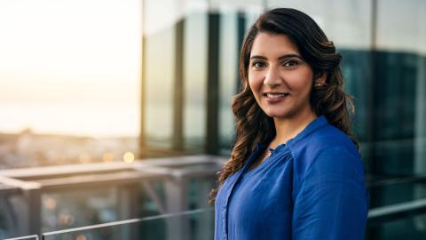 A professional at the office of the family advocate
